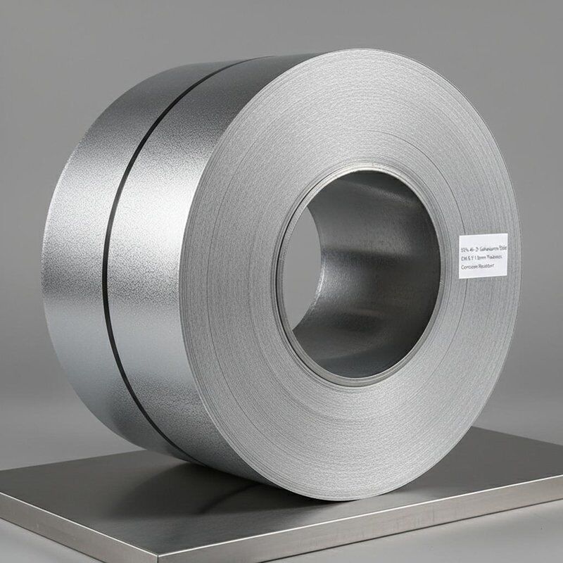 55% aluminiowa blacha stalowa ocynkowana ogniowo - odporna na korozję o grubości 0,5-1,0 mm